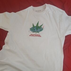 No Hours White Graphic T-Shirt